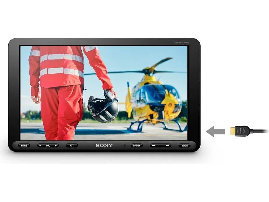 Sony XAV-AX8100 8.95" Floating Screen Apple CarPlay & Android Auto Receiver 6