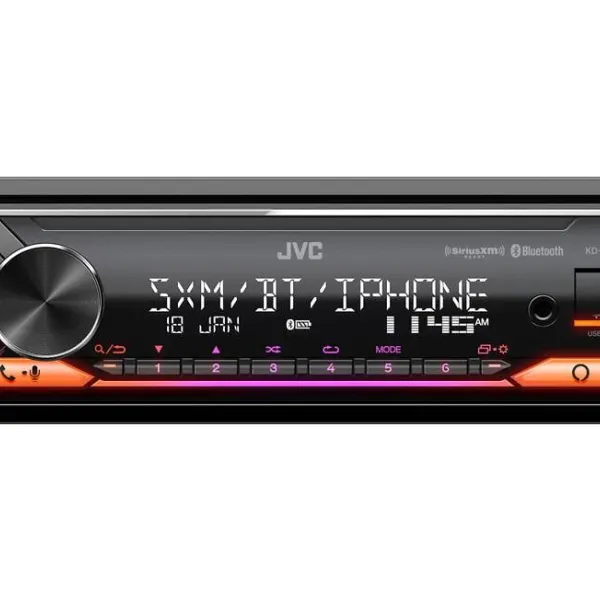 JVC KD-X380BTS Digital Media Receiver with Amazon Alexa