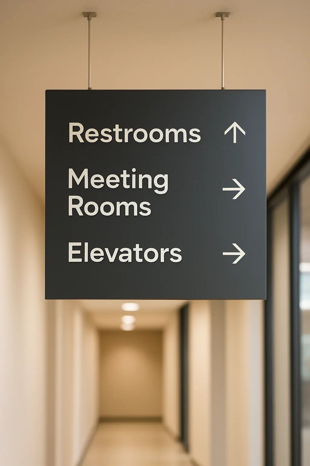 Professional Wayfinding & Room Number Signage 6