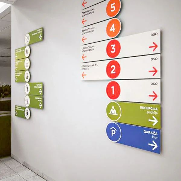 Professional Wayfinding & Room Number Signage 2