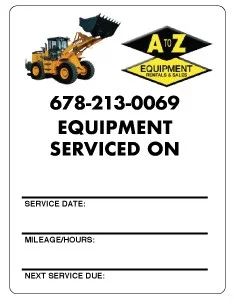 Service Company Equipment Labels & Decals | Wexford PA 3