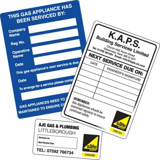 Service Company Equipment Labels & Decals | Wexford PA 5