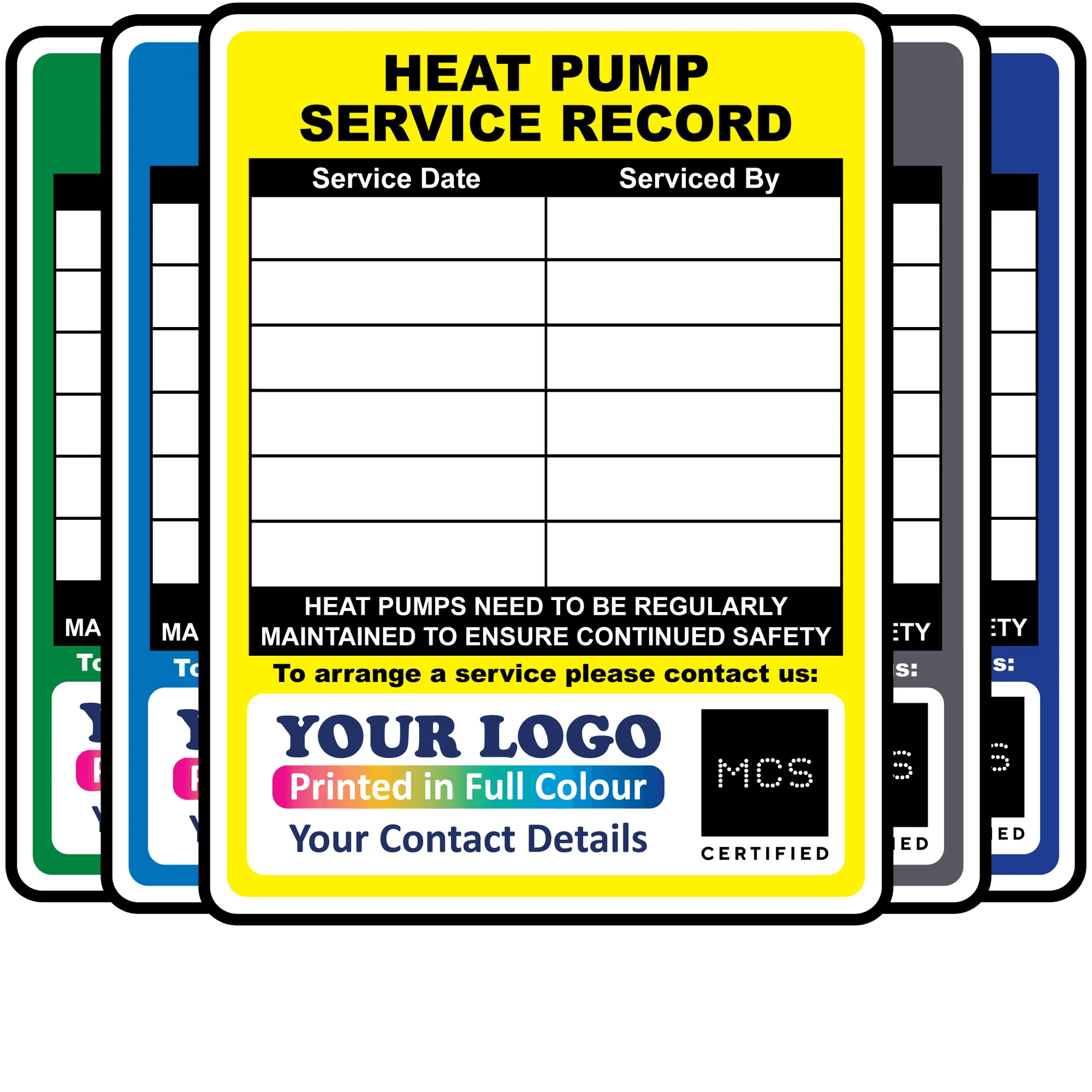 Service Company Equipment Labels & Decals | Wexford PA 6