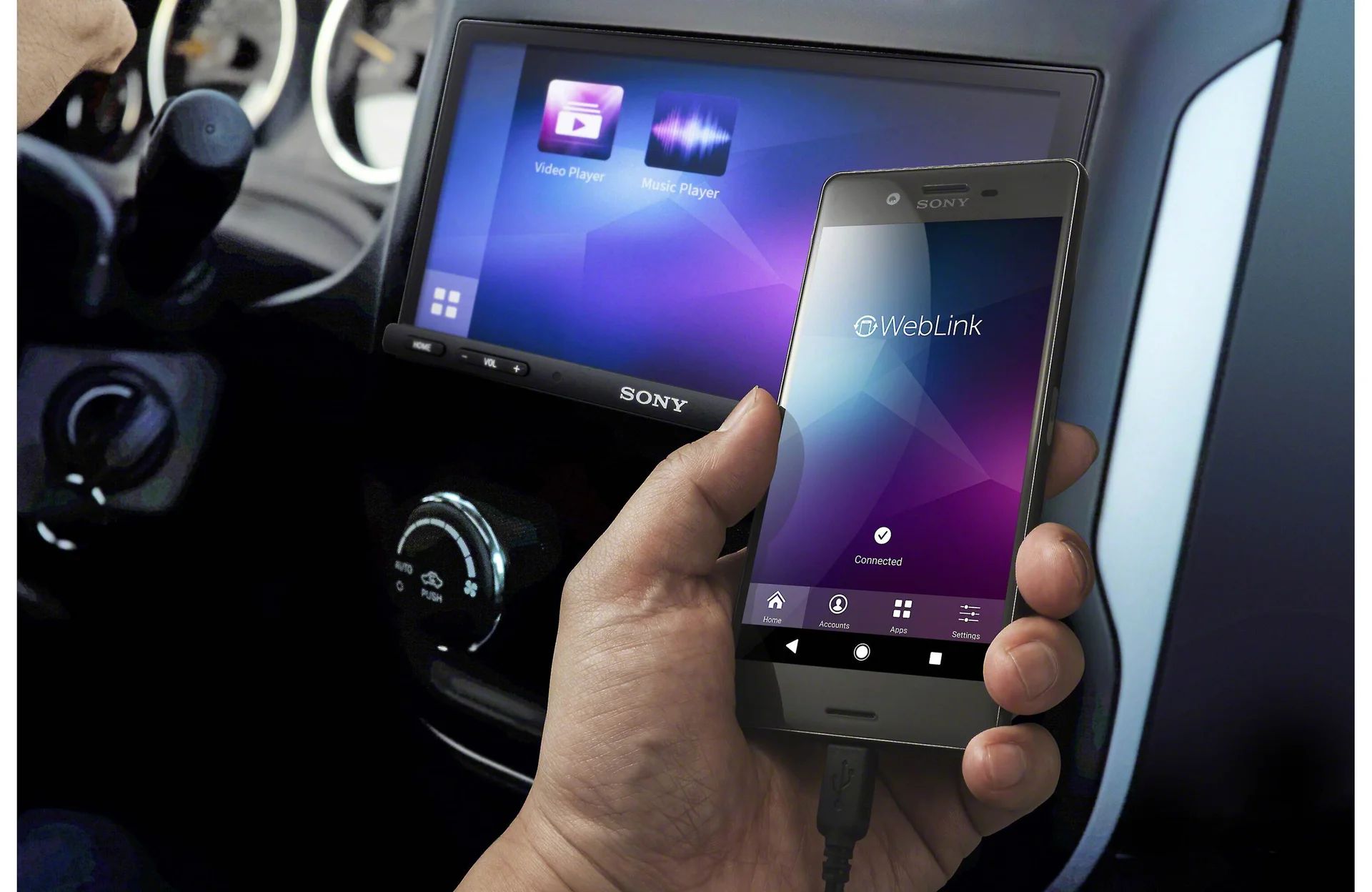 Sony XAV-AX7000 6.95" Apple CarPlay & Android Auto Receiver 4