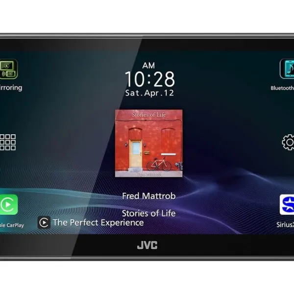 JVC KW-Z900W 9" Floating HD Touchscreen Digital Multimedia Receiver
