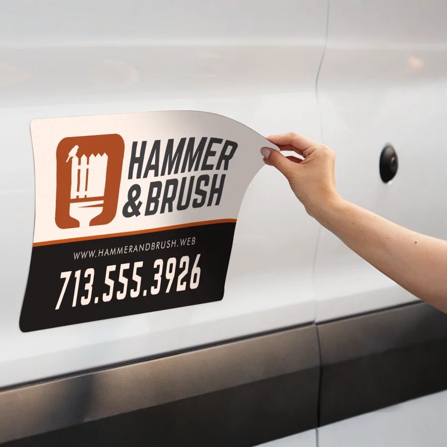 Custom Magnetic Vehicle Signs 3