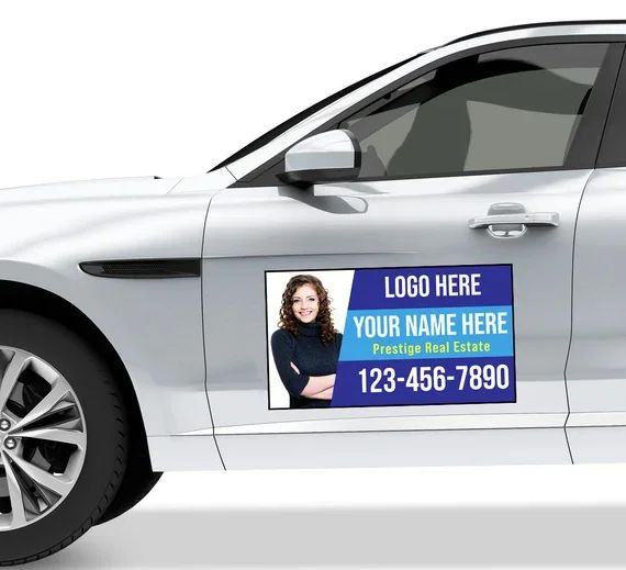 Custom Magnetic Vehicle Signs 5