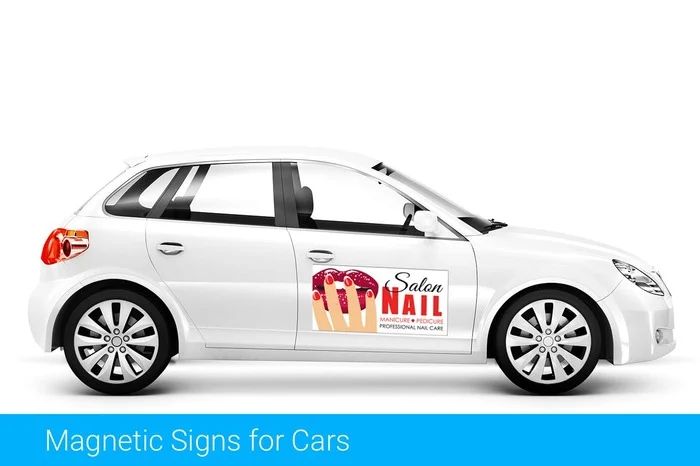 Custom Magnetic Vehicle Signs 6