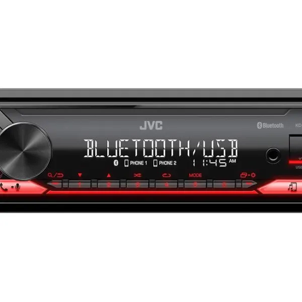 JVC KD-X280BT Digital Media Receiver with Bluetooth