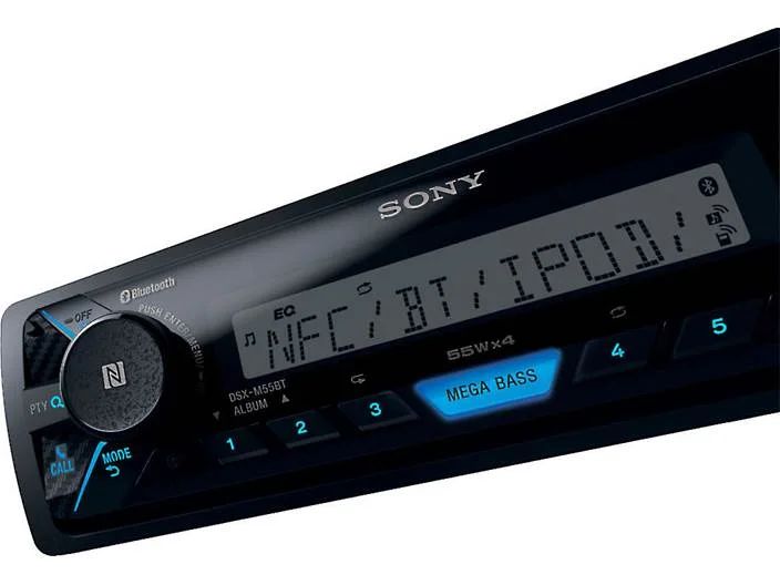 Sony DSX-M55BT Marine Digital Media Receiver with Bluetooth 2