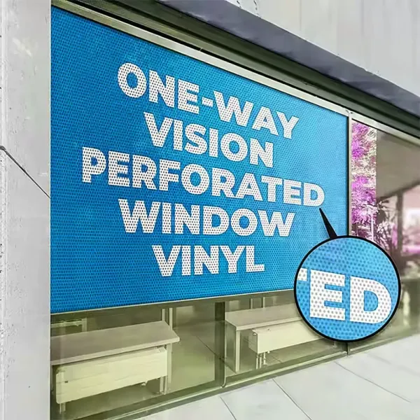 Perforated Window Film & One-Way Vision Graphics
