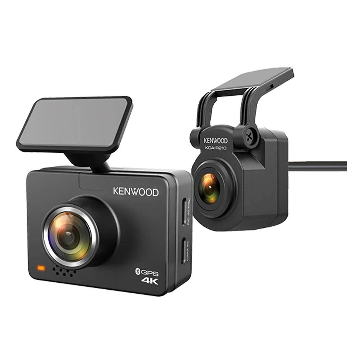 Kenwood DRV-A610WDP 4K Dual Dash Cam with Hardwire Kit Installed