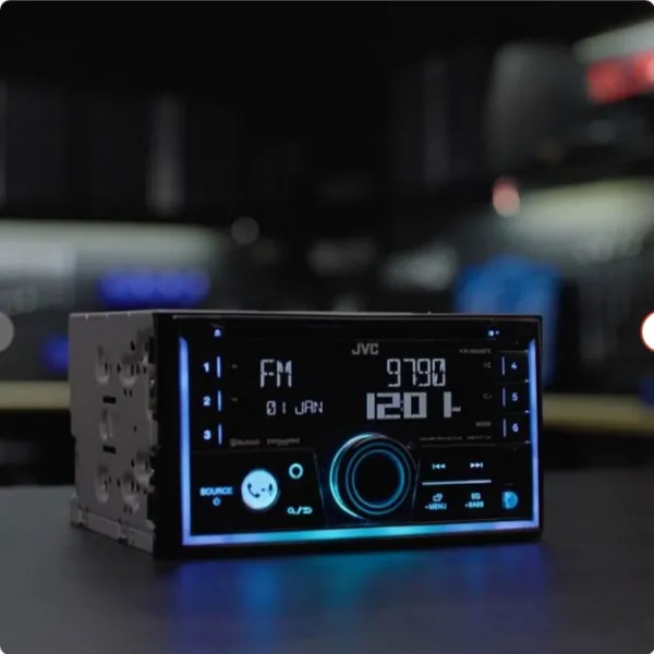 JVC KW-R950BTS Double-DIN CD Receiver with Bluetooth