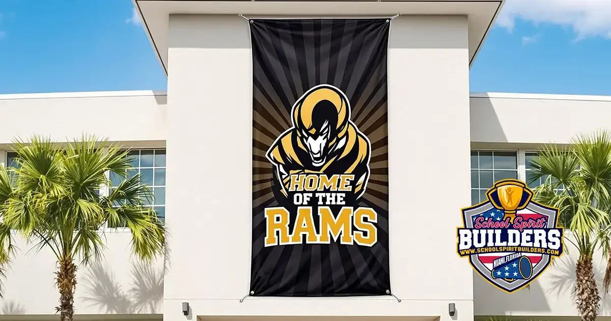 School Team Spirit Banners 10