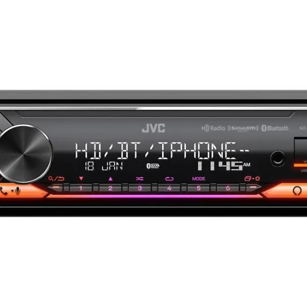 JVC KD-X480BHS Digital Media Receiver with HD Radio and Bluetooth