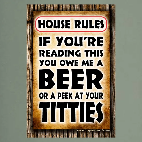 House Rules - Peek At Your Titties