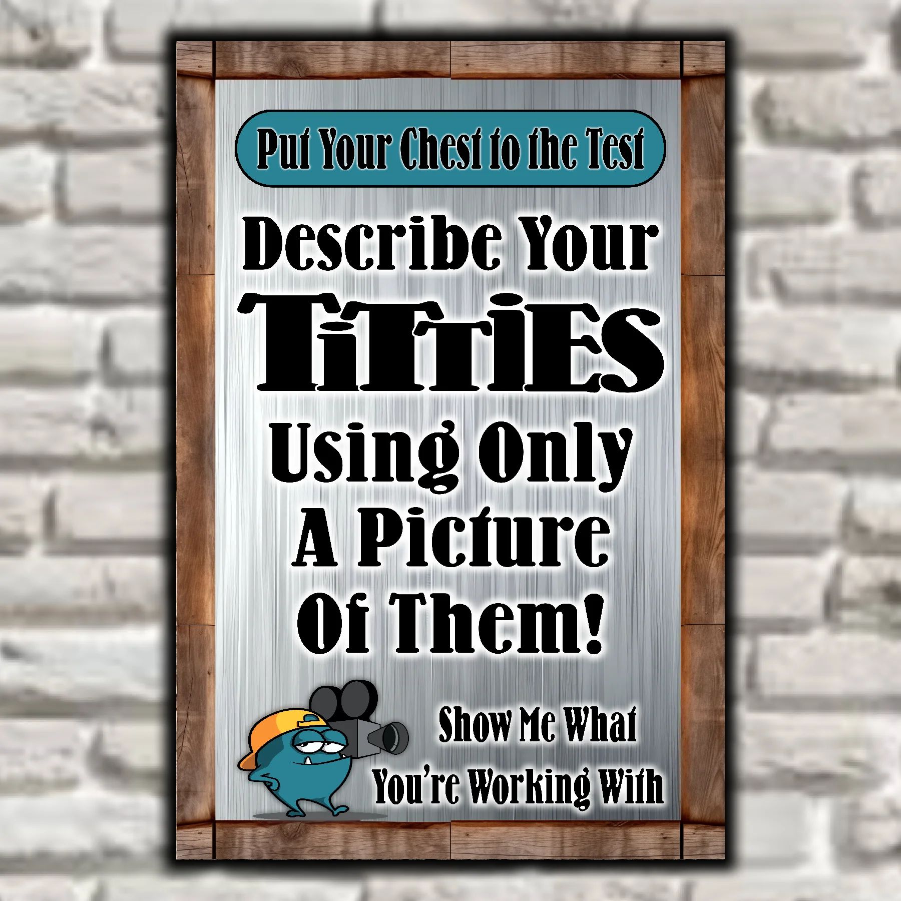 Describe Your Titties Using Only A Picture Of Them 9