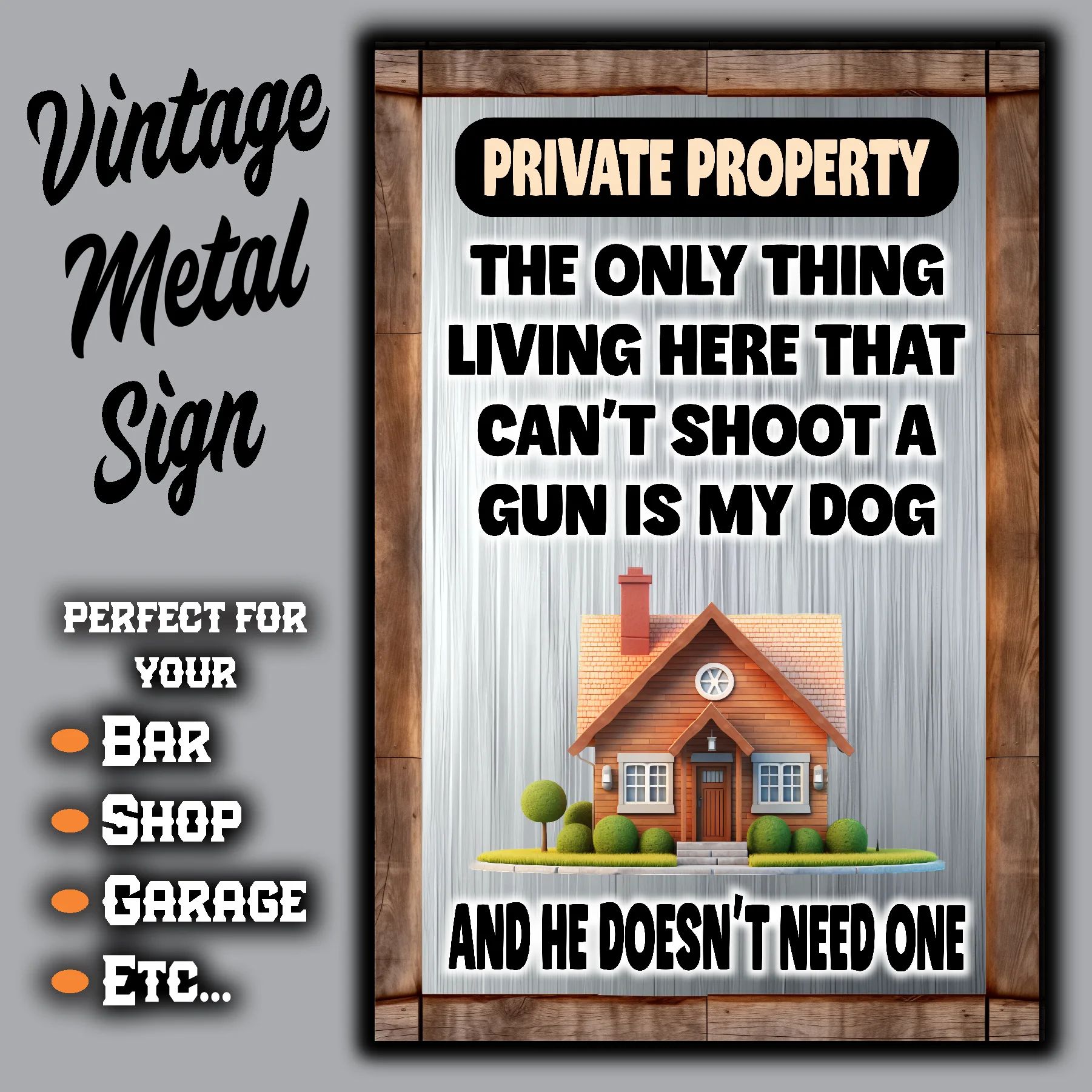 Can’t Shoot A Gun Is My Dog And He Doesn’t Need One 4