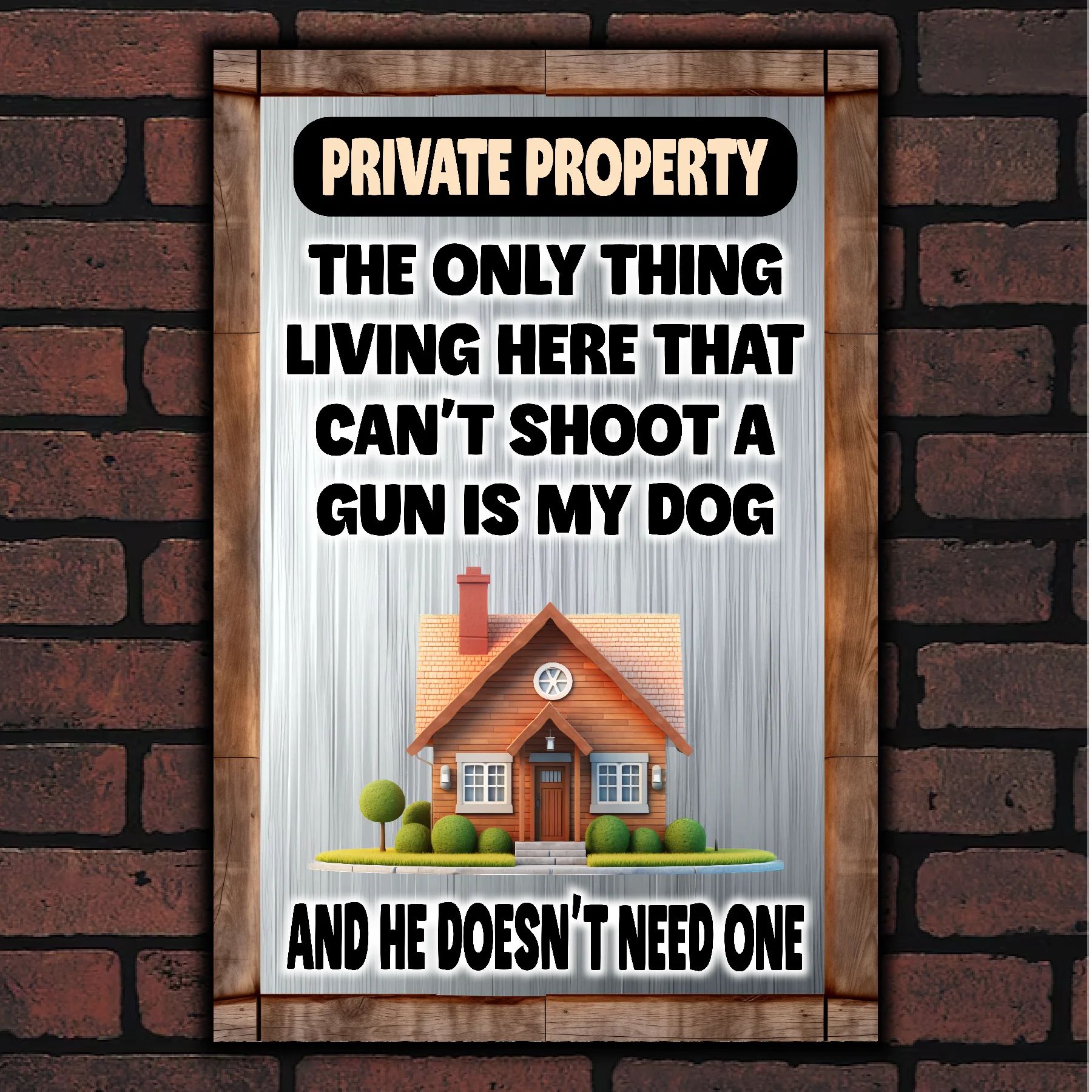 Can’t Shoot A Gun Is My Dog And He Doesn’t Need One 6