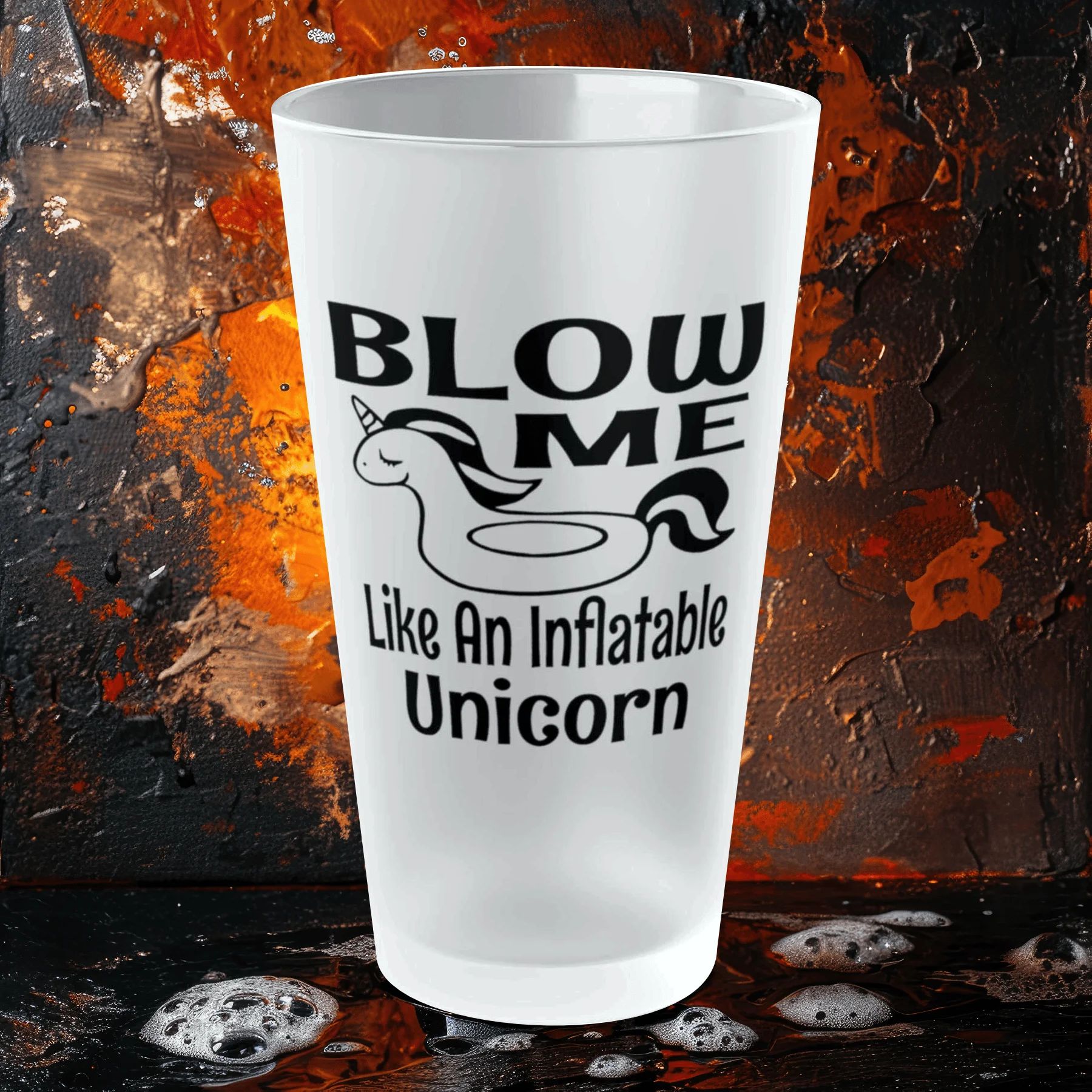 BLOW ME Like An Inflatable Unicorn