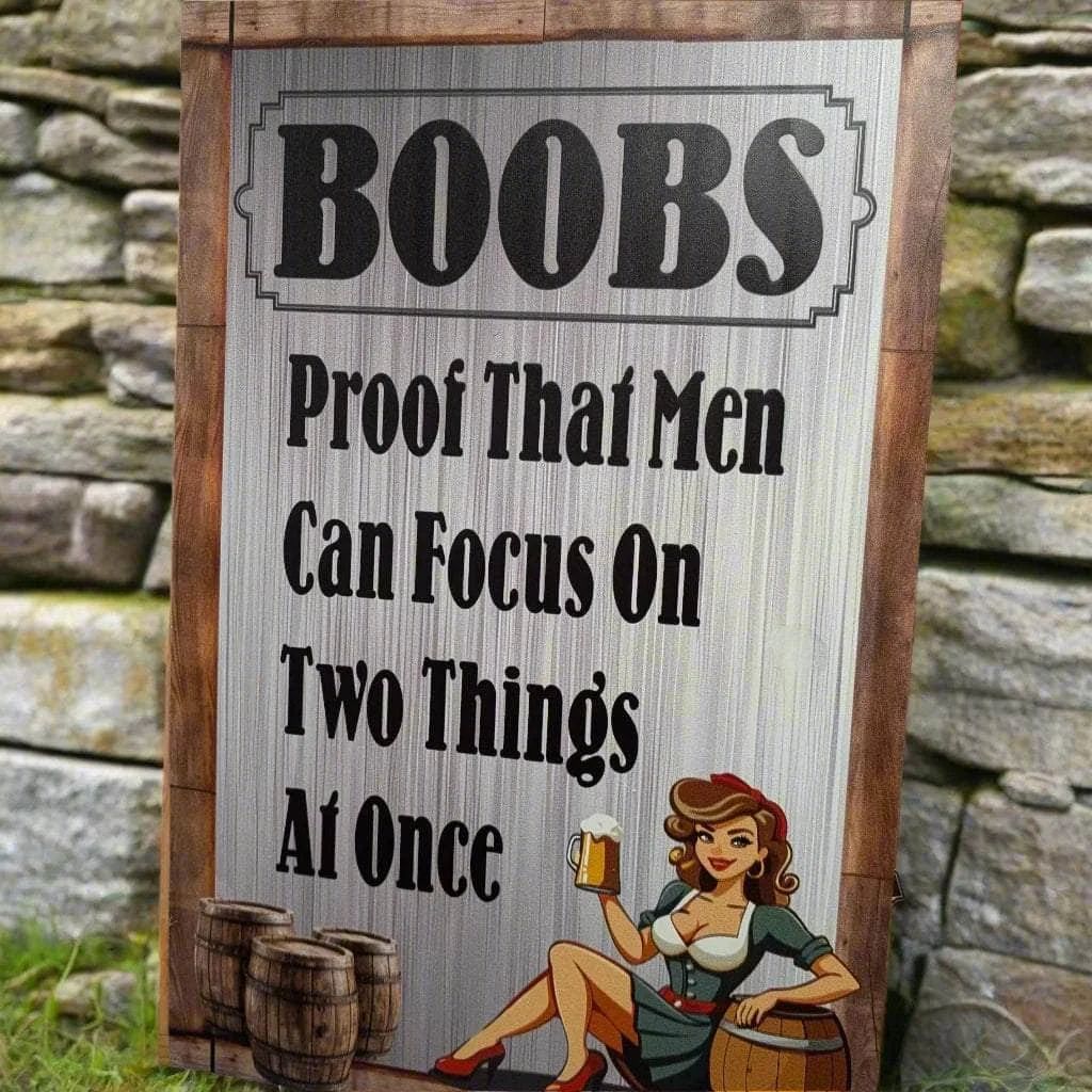 Boobs, Proof That Men Can Focus On Two Things At Once 6
