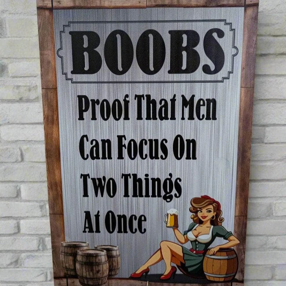 Boobs, Proof That Men Can Focus On Two Things At Once 8