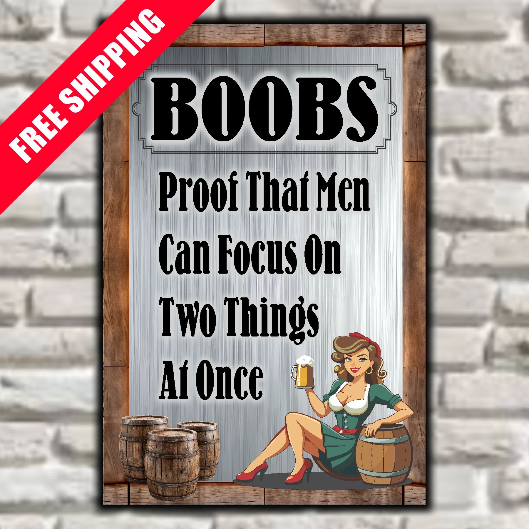 Boobs, Proof That Men Can Focus On Two Things At Once 9