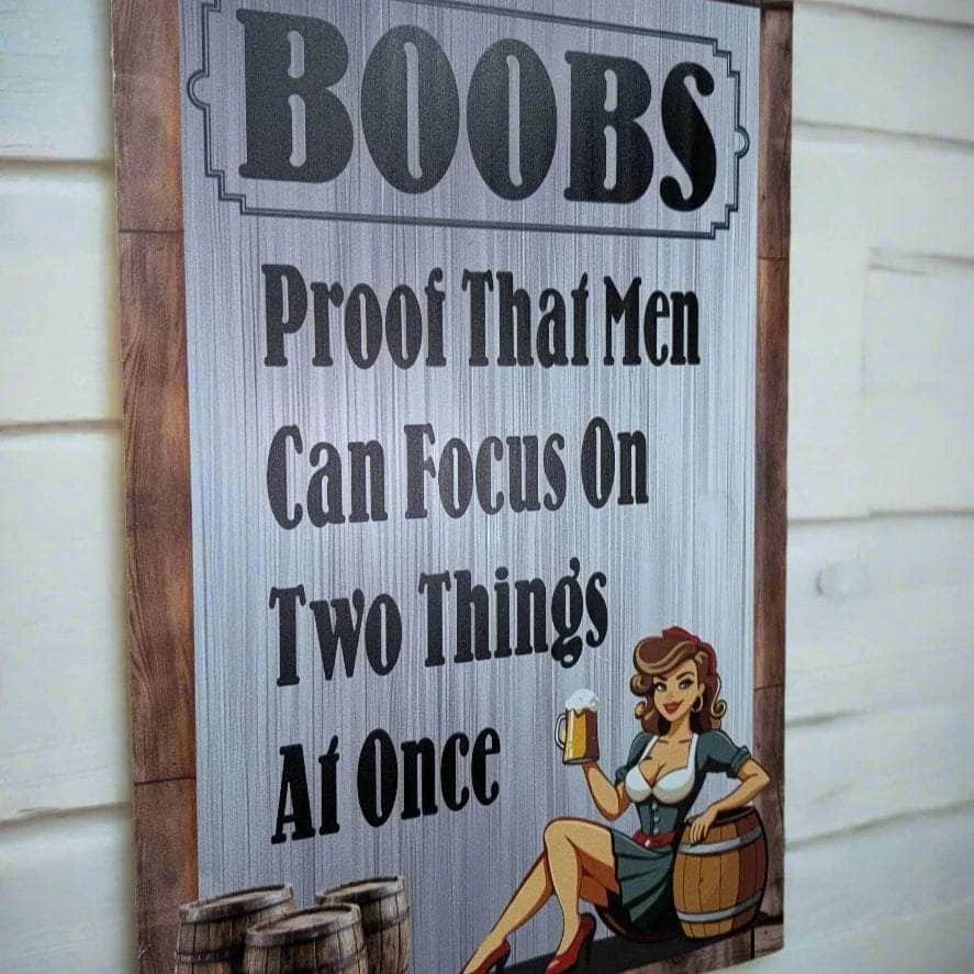 Boobs, Proof That Men Can Focus On Two Things At Once 11