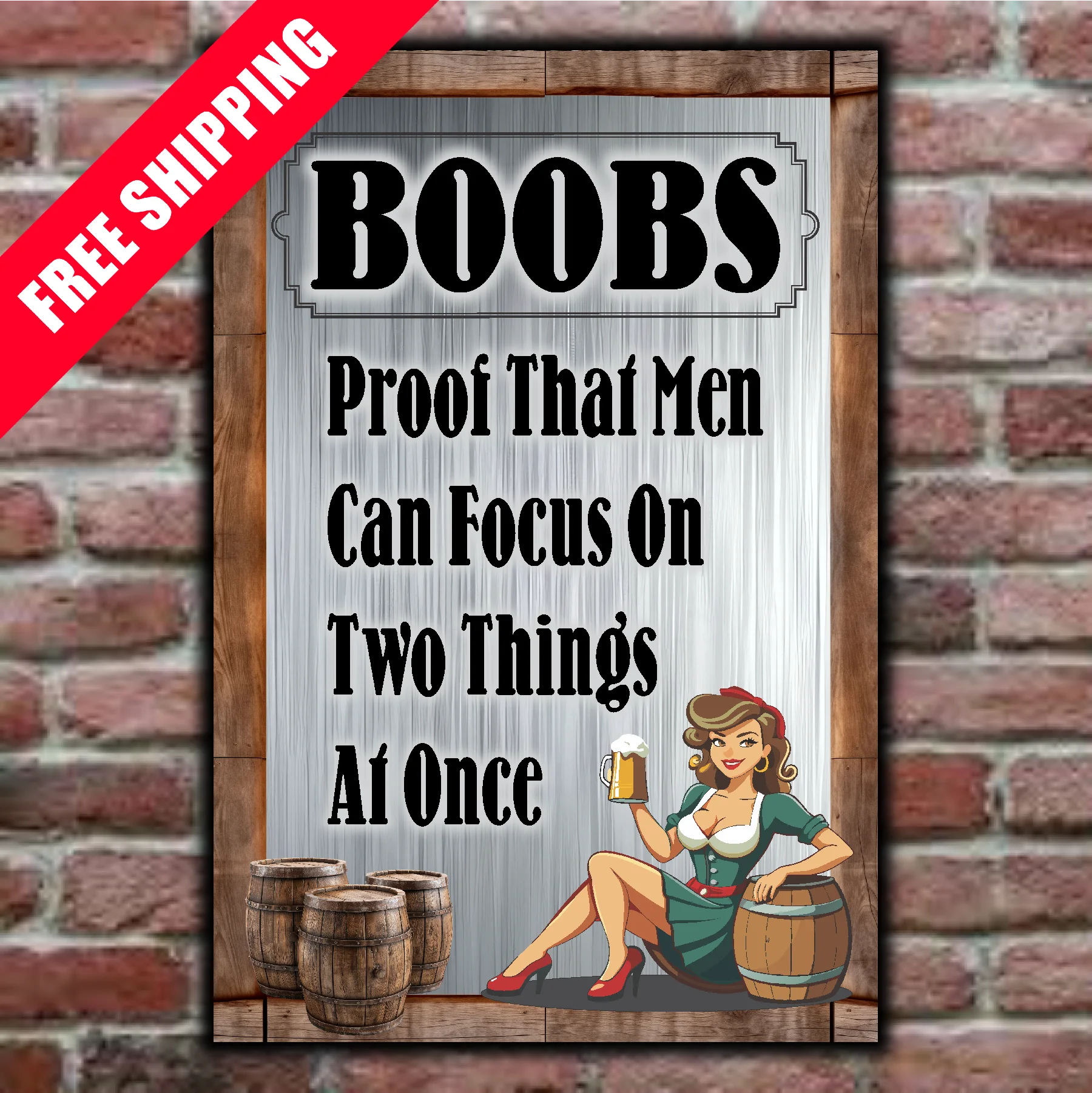 Boobs, Proof That Men Can Focus On Two Things At Once 12