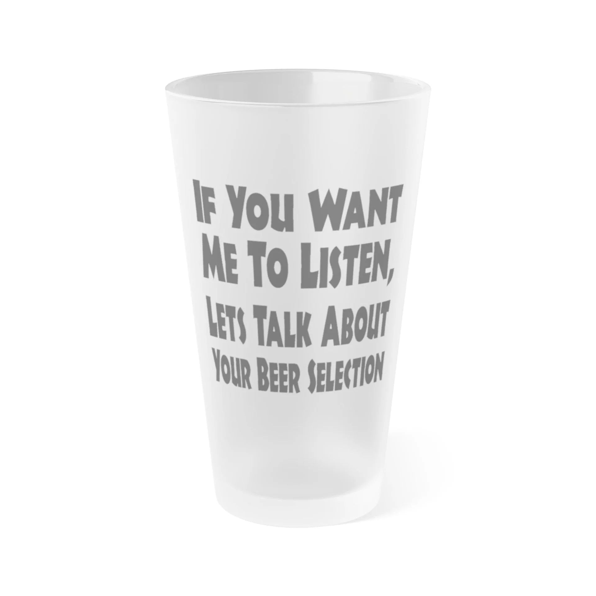 Lets Talk About Your Beer Selection 2