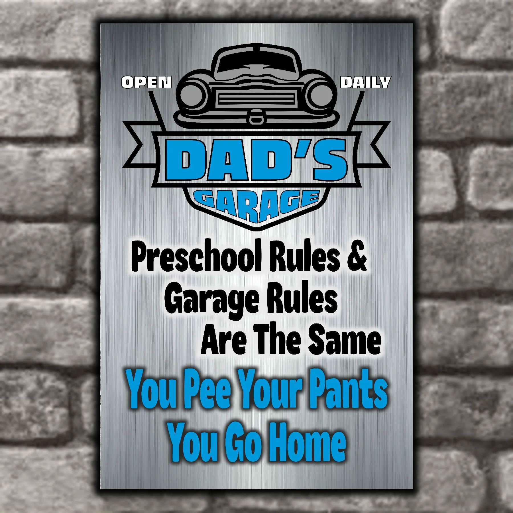 DAD's GARAGE ~ Pee Your Pants, You Go Home 5