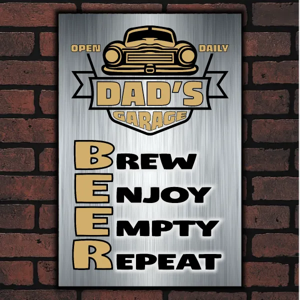 DAD's GARAGE ~ B. E. E. R.
