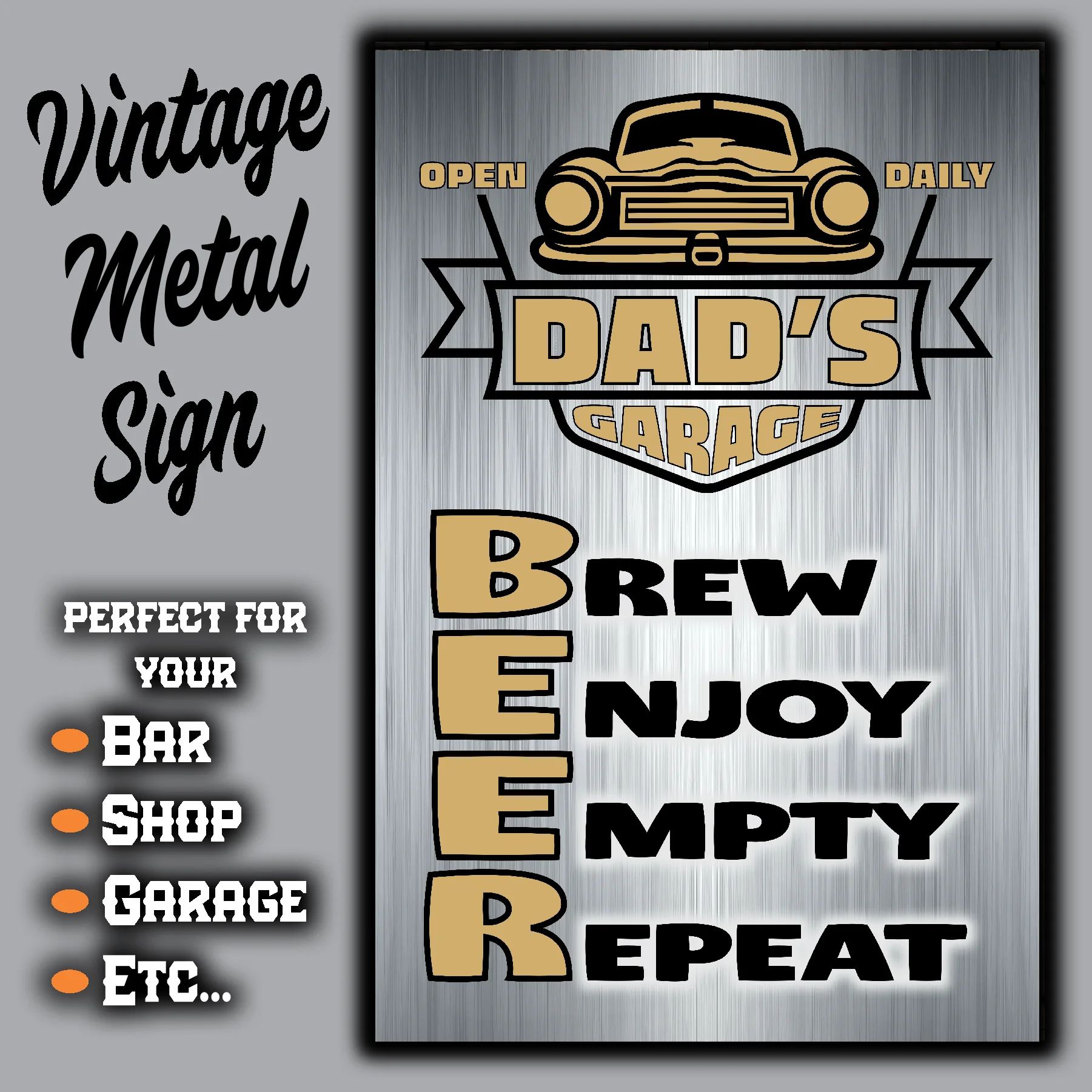 DAD's GARAGE ~ B. E. E. R. 3