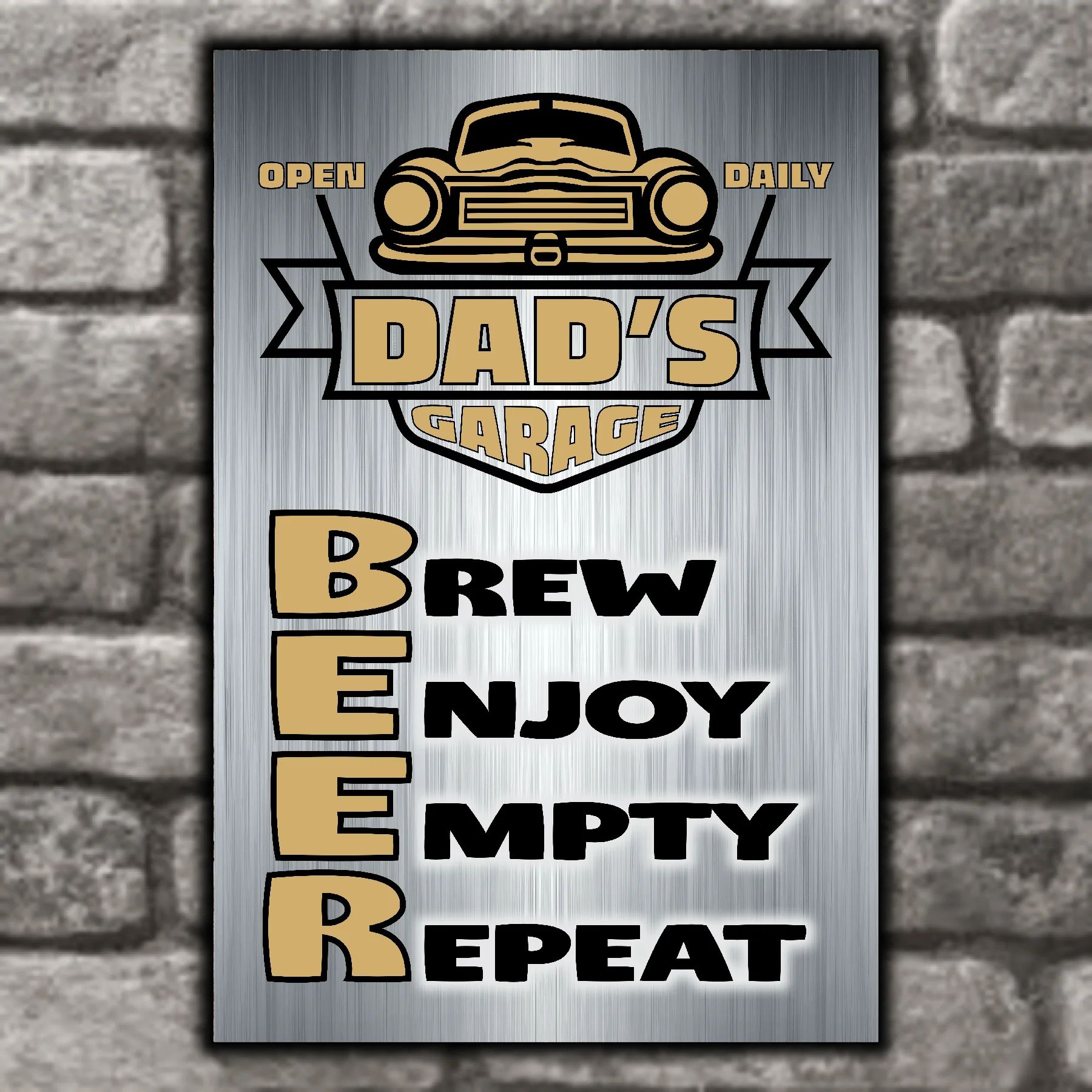 DAD's GARAGE ~ B. E. E. R. 7