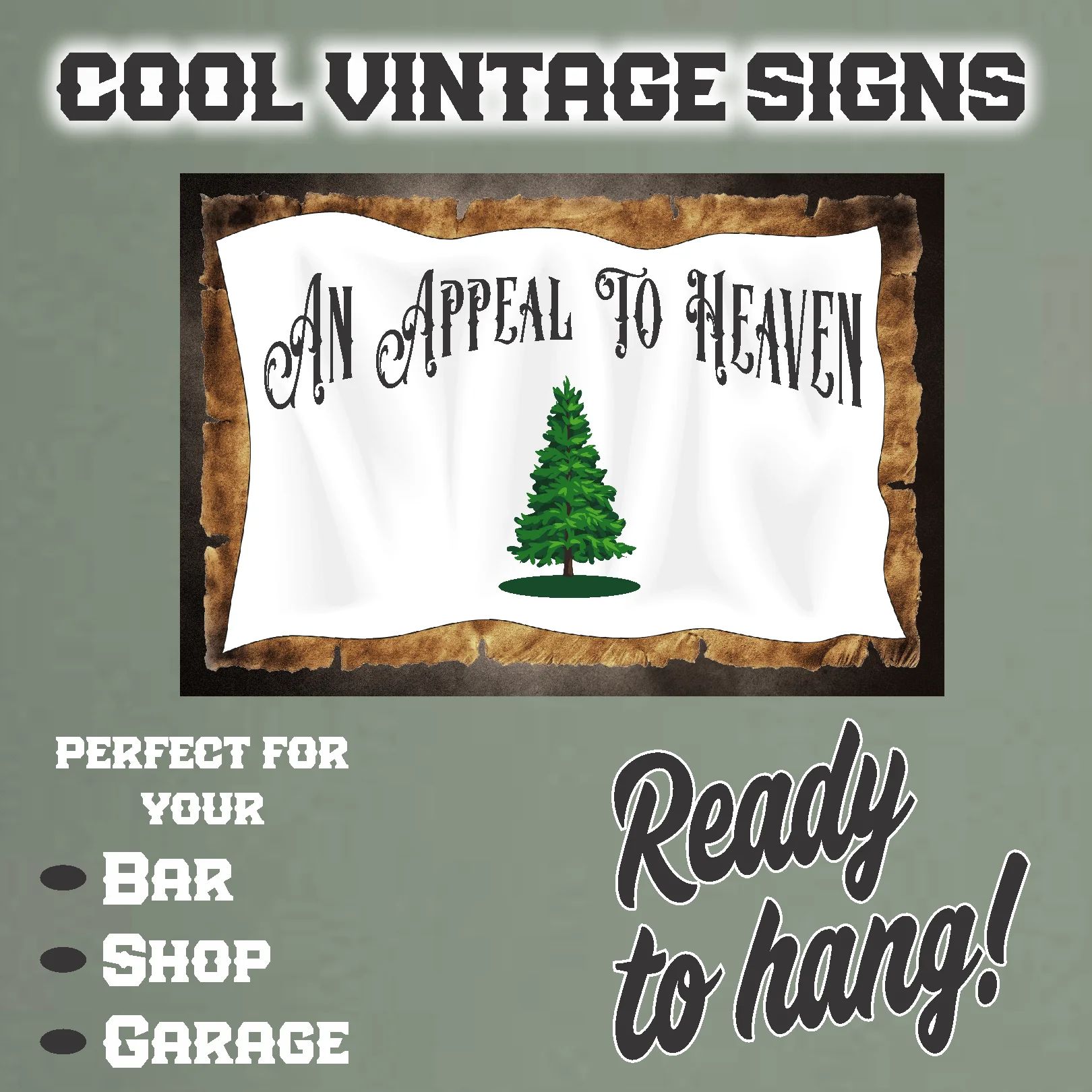 An Appeal To Heaven (Horizontal) 2