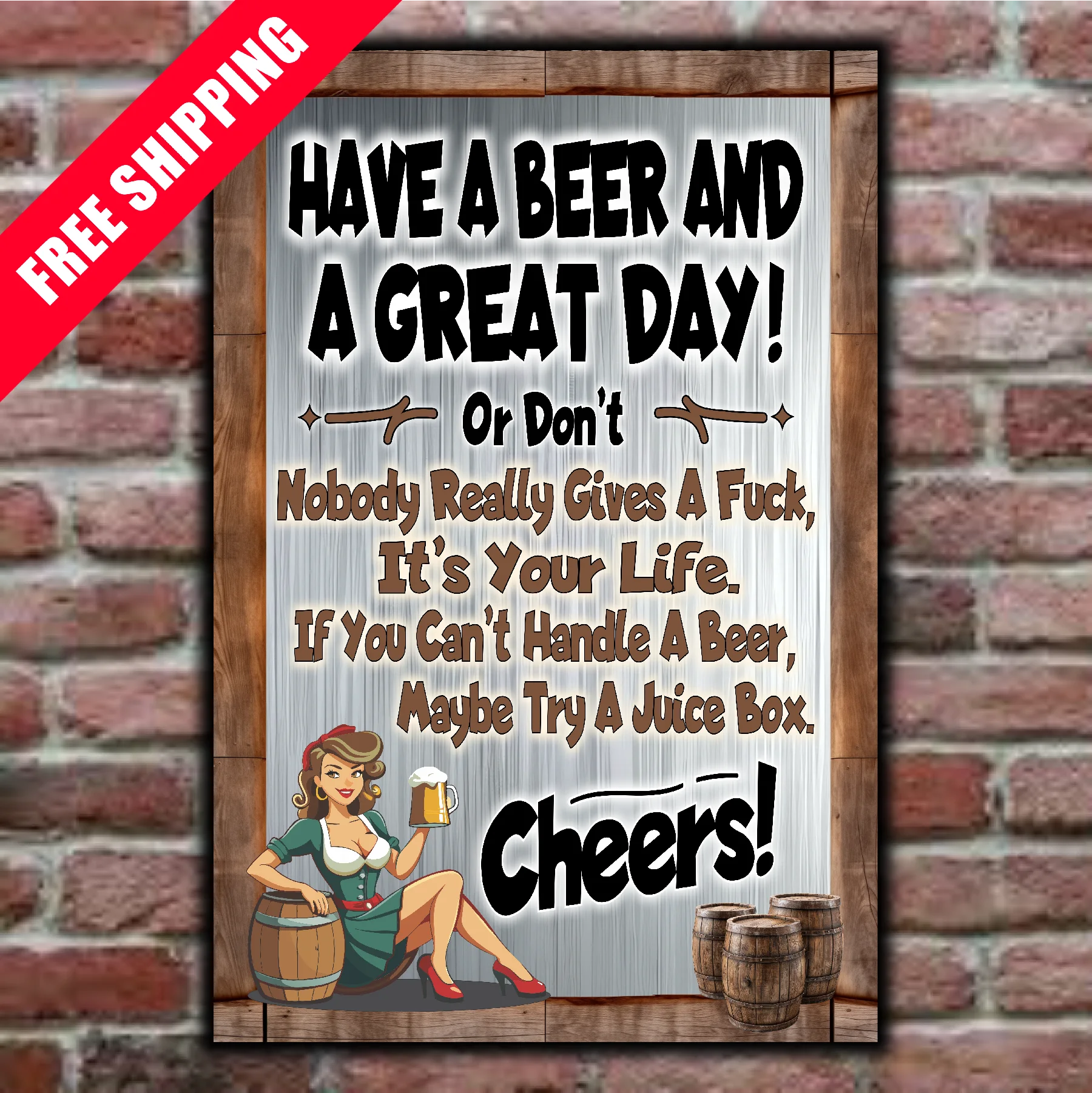 Have A Beer And A Great Day, Or Don't. Cheers!