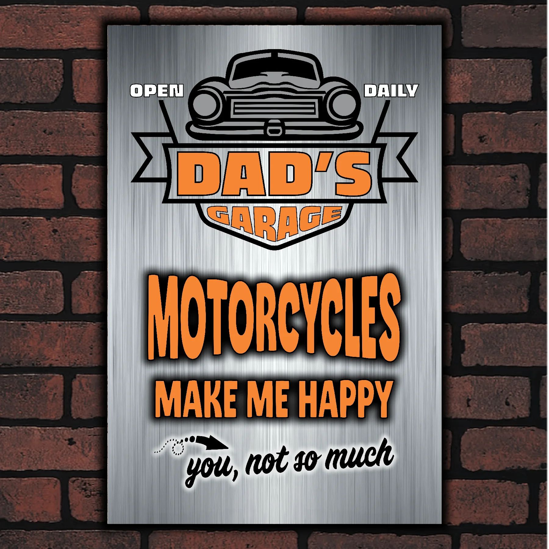 DAD's GARAGE ~ MOTORCYCLES Make Me Happy