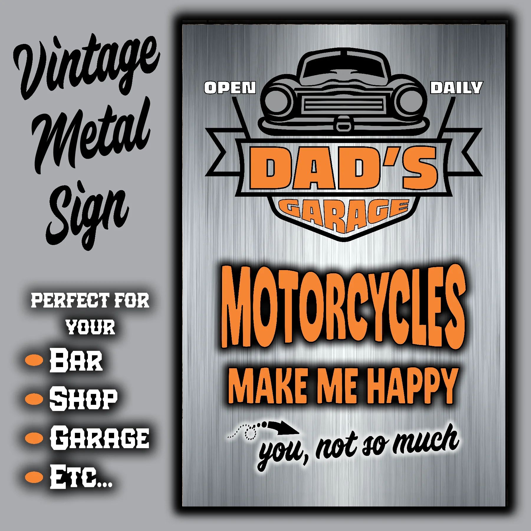 DAD's GARAGE ~ MOTORCYCLES Make Me Happy 3