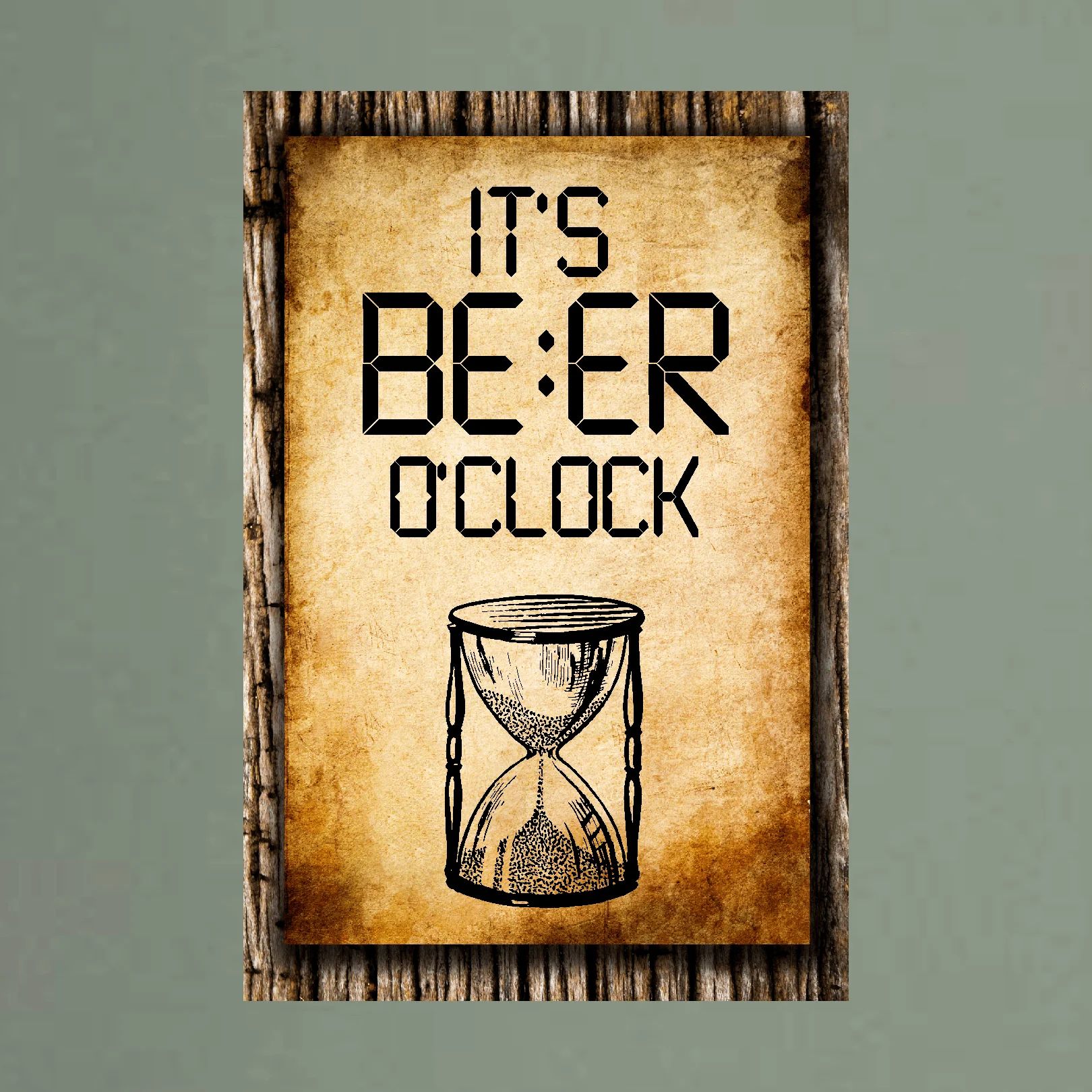 It's BEER O'clock (HourGlass)