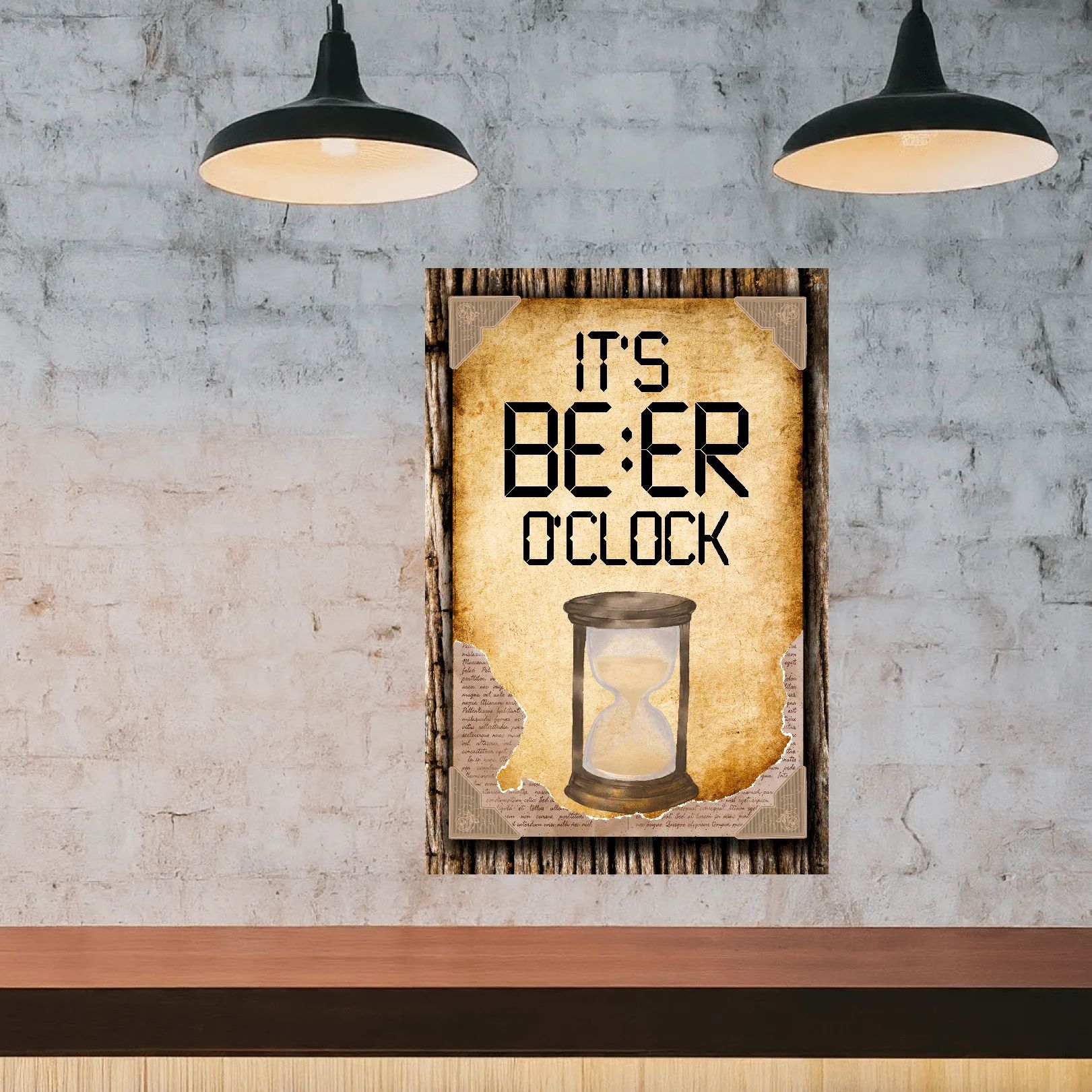 It's BEER O'clock (Paper) 2