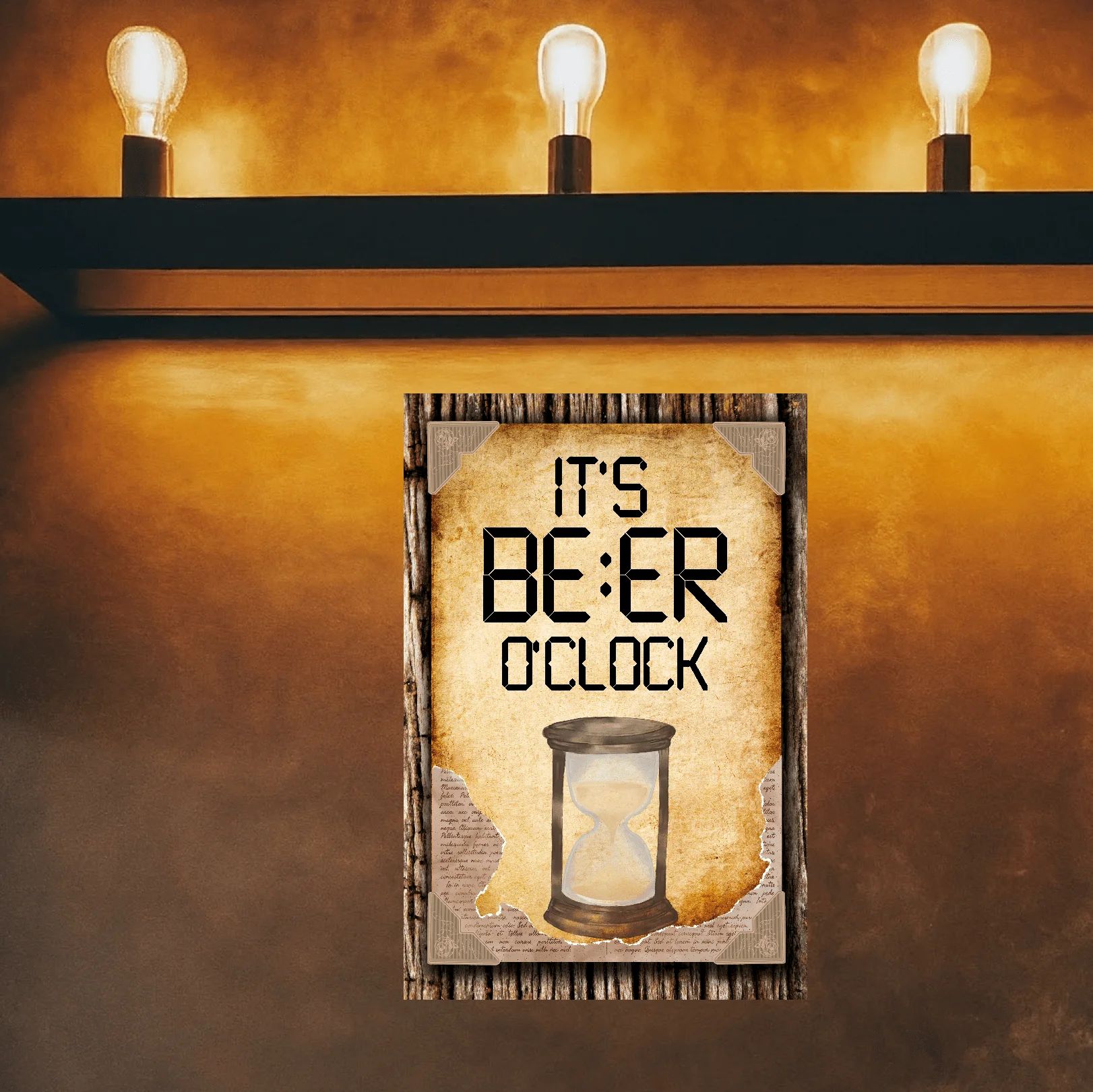 It's BEER O'clock (Paper) 3