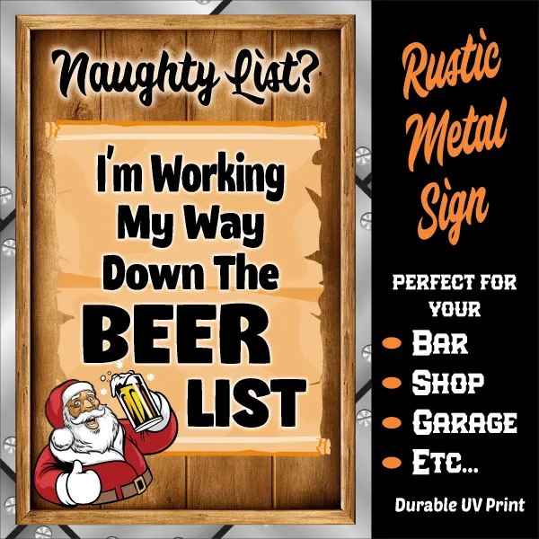 Naughty List? Beer List