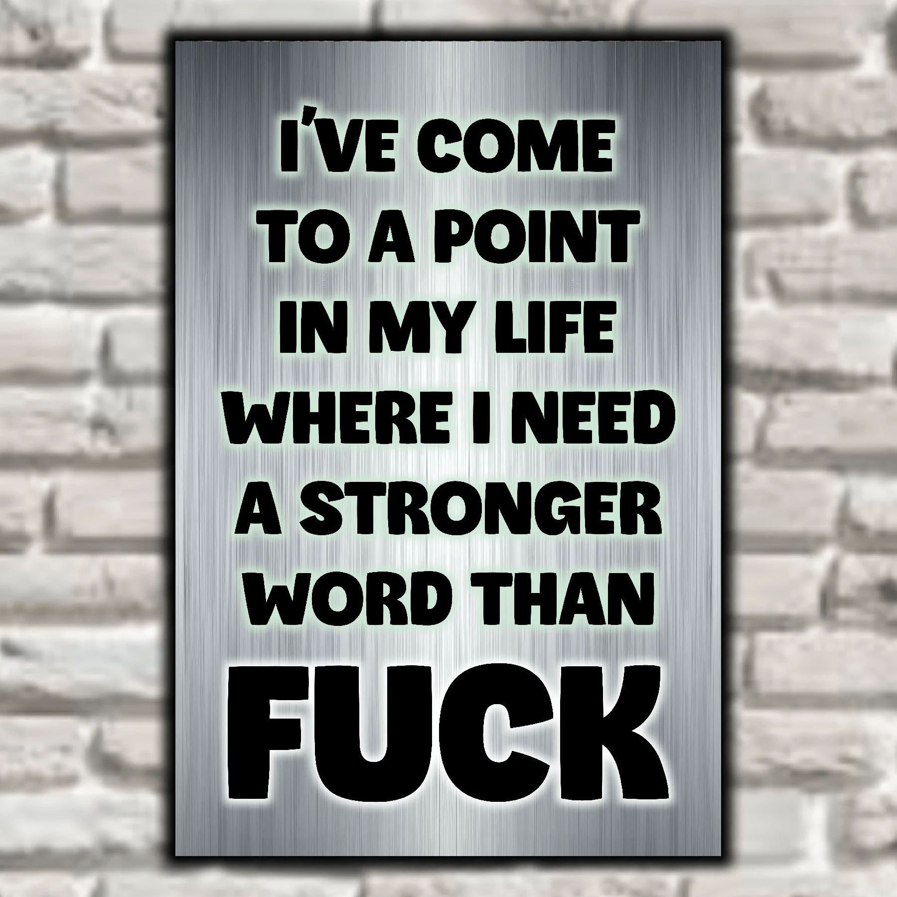 A POINT IN MY LIFE WHERE I NEED A STRONGER WORD THAN FUCK 5
