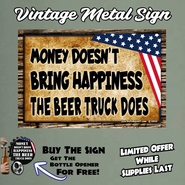 FLAG -Money Doesn't Bring Happiness FBO