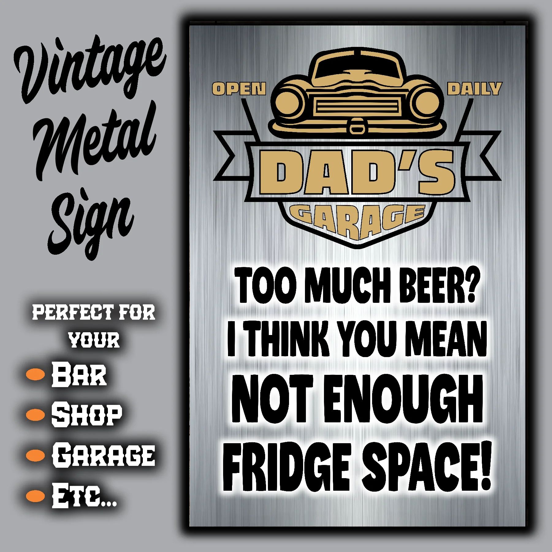 DAD's GARAGE ~ Too Much Beer? 3