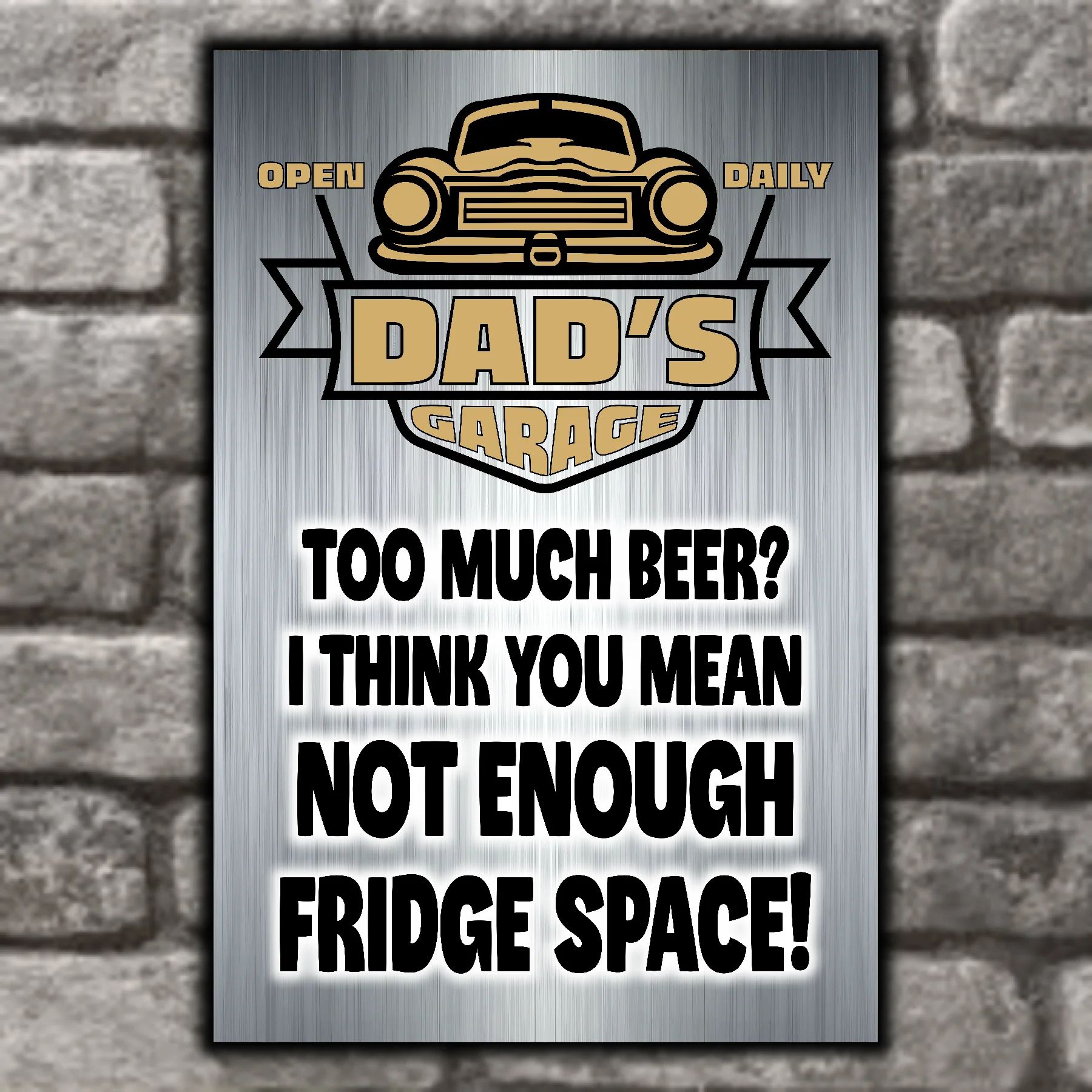 DAD's GARAGE ~ Too Much Beer? 5