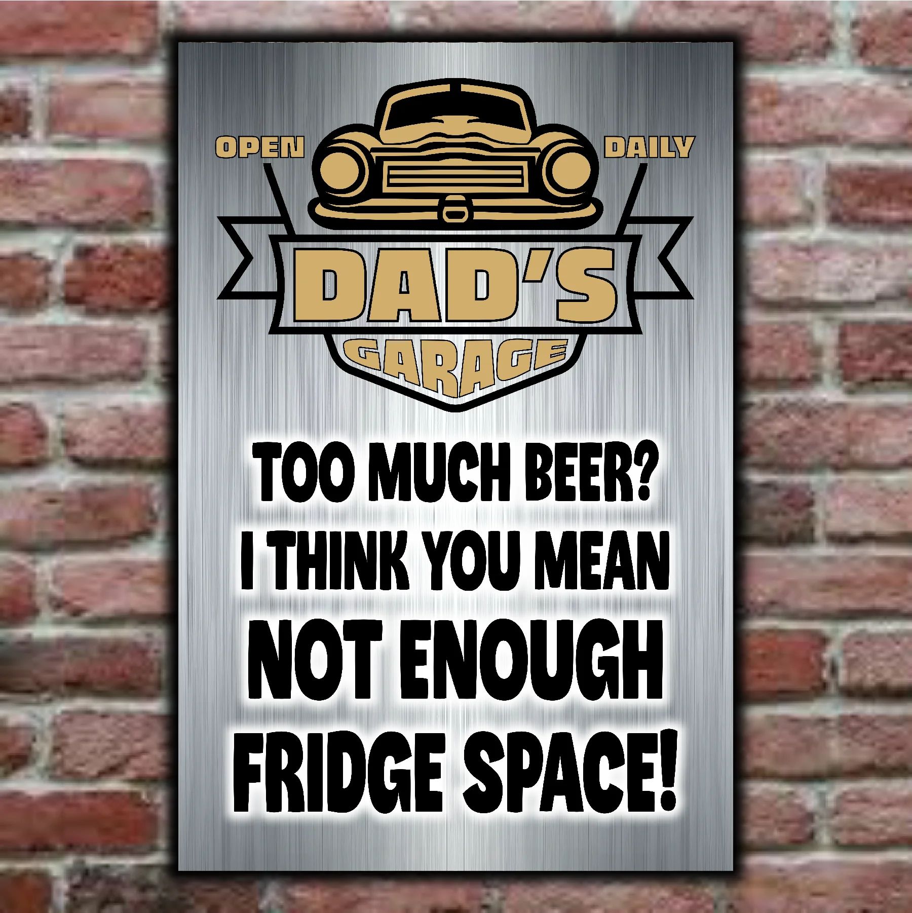 DAD's GARAGE ~ Too Much Beer? 7