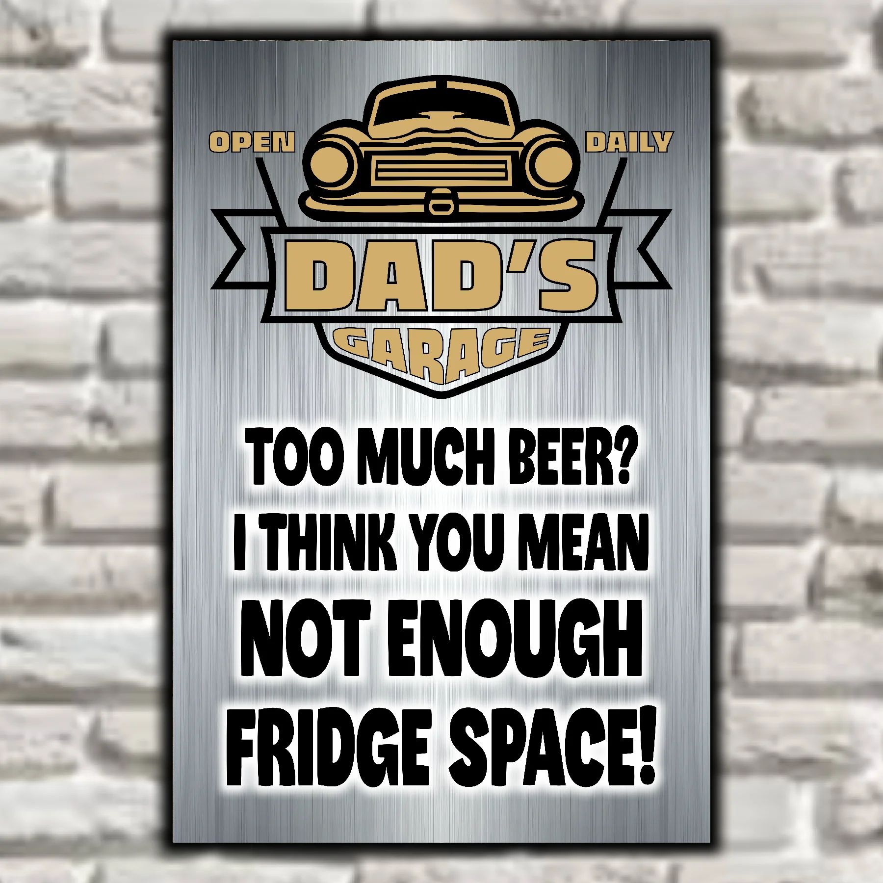 DAD's GARAGE ~ Too Much Beer? 8