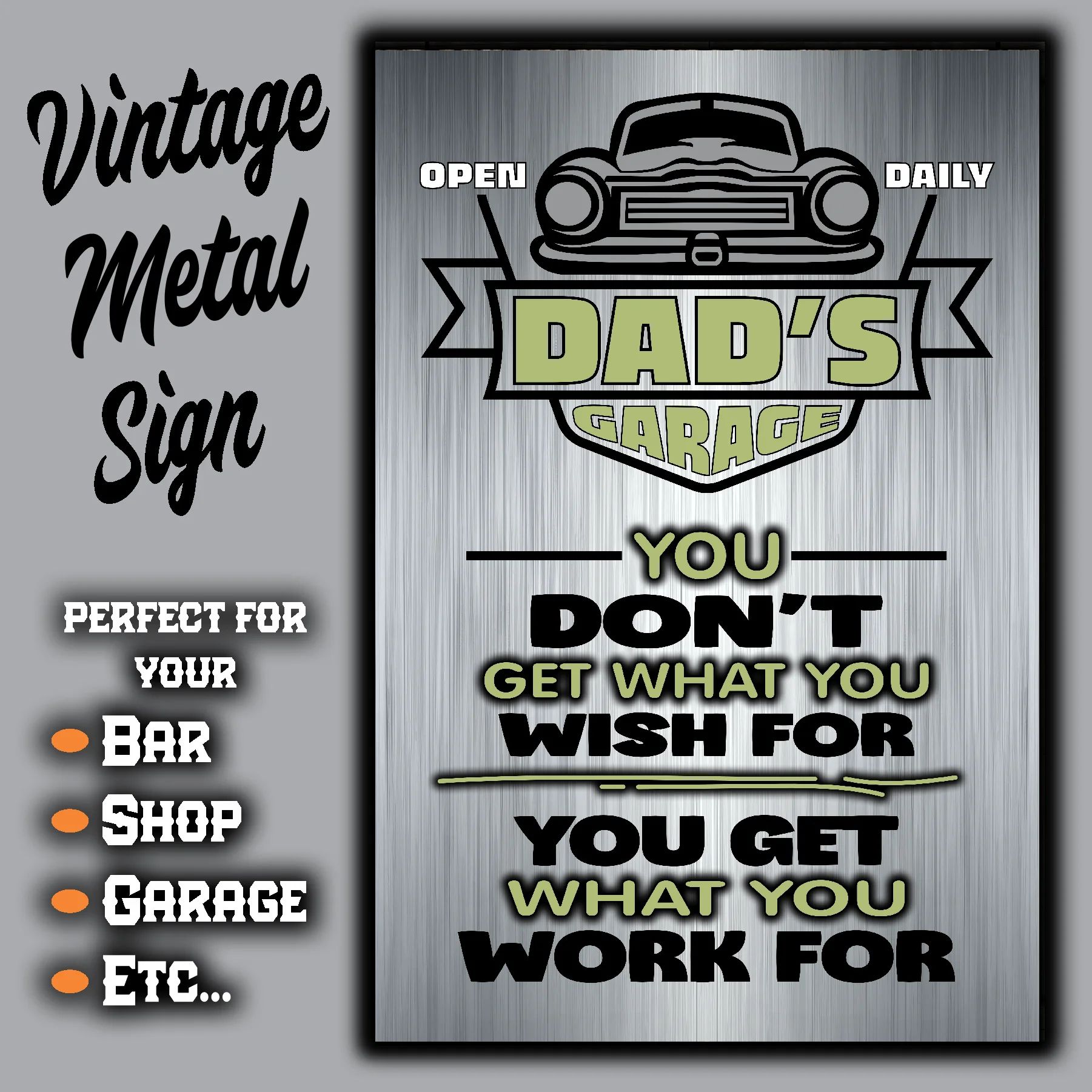 DAD's GARAGE ~ You Get What You Work For 3