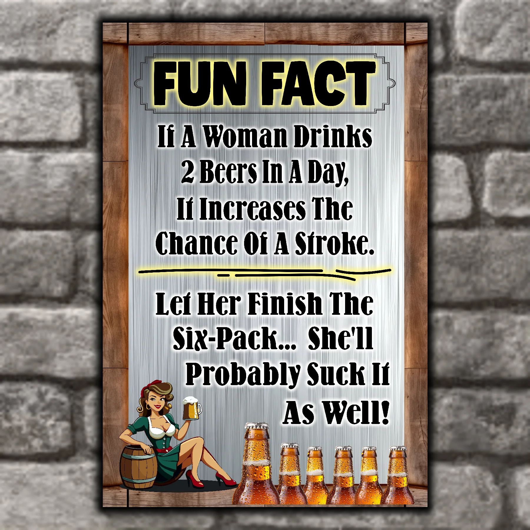 If A Woman Drinks 2 Beers In A Day